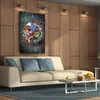 Bildertrends24 Graffiti Basketball Pop Art Wandbild Produktbild-Vorschau 2