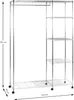 Porte-vêtements à roulettes HAKU chromé - métal, L/H/P : Voir les images du produit 2