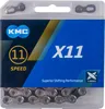 A KMC X11 bicycle chain in its retail packaging. Náhled obrázku produktu