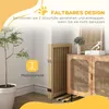 PawHut – ohrada pro psy, 91 cm, ochranná dřevěná ohrada, Náhled obrázku produktu 4