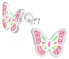 Ohrstecker Schmetterling Kinder: Ohrringe Silber 925 Produktbild-Vorschau 1