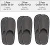 ONVAYA® ABS Gästepantoffel | Kompass | 6er Set | Antirutsch Produktbild-Vorschau 4