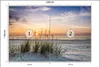 VLIES FOTOTAPETE Meer STRAND Dünen Sonnenuntergang Himmel Produktbild-Vorschau 3