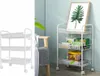 Verk 27239 Regál na kolieskach, 3 police biely Náhľad obrázku produktu 4