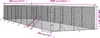 vidaXL Outdoor-Hundezwinger Silbern 4x16x2 m Verzinkter Produktbild-Vorschau 4