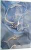 Bilder auf glas - Einteilig - Gold Blau Farbe - 50x70cm - Produktbild-Vorschau 1