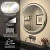 Badezimmerspiegel Vicco Lumos Weiß 70 cm mit Touchschalter, Produktbild-Vorschau 2