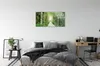 Glasbilder 120x60 Wandkunst Birke Forstweg Produktbild-Vorschau 3