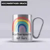 Trendation - Ergotherapeutin mit Herz Edelstahl Tasse Produktbild-Vorschau 2