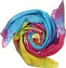 Baumwolltuch - bunt Batik - tie dye - quadratisches Tuch Produktbild-Vorschau 2