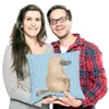 Mr. & Mrs. Panda Kuschelkissen Schnabeltier Mut - Blau Produktbild-Vorschau 3