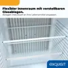 Exquisit Mini-Kühlschrank KB40-V-S-460F schwarz, 33 l, Produktbild-Vorschau 6