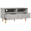 vidaXL TV-Schrank Betongrau 90x40x48,5 cm Holzwerkstoff Produktbild-Vorschau 4
