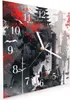 Wanduhr aus Glas mit Motiv Mystischer Tempel- 30 x 30 cm - Produktbild-Vorschau 2
