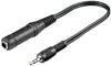 Goobay Kopfhörer-Adapter, 3,5 mm Stecker zu 6,35 mm Buchse Produktbild-Vorschau 2
