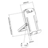 Reflecta TABULA Magnetic II stojánek na tablet Náhled obrázku produktu 5