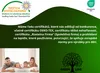 A family lying on a bed, with text and certifications on a green background. Náhled obrázku produktu
