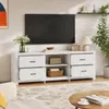 TV-Lowboard 180x40x65cm Ahorn-Optik, Fernsehschrank mit 4 Produktbild-Vorschau 2