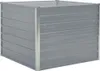 vidaXL Zvýšená posteľ 100 x 100 x 77 cm Pozinkovaná oceľ Náhľad obrázku produktu 2