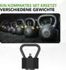 Tunturi Rapid Verstellbare Kettlebell – 28 kg Kettlebellset Produktbild-Vorschau 6