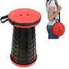 Tabouret pliant rouge, télescopique & réglable en hauteur,, Voir les images du produit 7