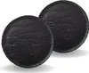 Wilmax Runde Servierplatte 30 cm 2er Set Schwarz Produktbild-Vorschau 1