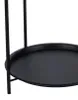 Home & Styling Beistelltisch - schwarz - Metall - H66 cm - Produktbild-Vorschau 2