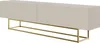 Selsey VELDIO TV-Schrank, Modern, Graubeige Taupe, goldenes Produktbild-Vorschau 1