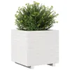 vidaXL Pflanzkübel Weiß 50x50x49,5 cm Massivholz Kiefer Produktbild-Vorschau 4