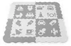 Relaxdays Puzzelmat met symbolen, wit-grijs Productafbeelding-voorbeeld 9