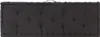 vidaXL Palettenkissen Baumwolle 120×40×7 cm Schwarz Produktbild-Vorschau 4