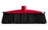 A close-up, front-facing view of a red and black broom head against a white background. Anteprima dell’immagine prodotto