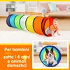 Tunnel a forma di arcobaleno 180x45x45 cm, tunnel per Anteprima dell’immagine prodotto 4