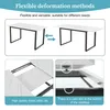 OKWISH Table À Manger Extensible - Avec Pieds Métalliques Voir les images du produit 5