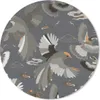 MuchoWow® Mauspad Mousepad Vogel - Muster - Wolken 30x30 cm Produktbild-Vorschau 1