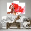 Bild auf Leinwand - Leinwandbild - frau modern - 130x100cm Produktbild-Vorschau 6