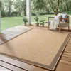 SIMPEX Indoor Outdoor Teppich Wetterfest Sisal, Boho Modern Produktbild-Vorschau 1