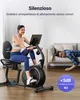 Hometrainer – 8 weerstandsniveaus, stil en comfortabel, met Productafbeelding-voorbeeld 9