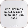 Mr. & Mrs. Panda PErsonalisierte Bierdeckel Oma Heldin - Produktbild-Vorschau 1