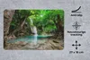 MuchoWow® Mauspad Mousepad Erawan-Wasserfall in Produktbild-Vorschau 2