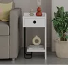 Skye Decor, Sirius Right - White, Tables et tables de nuit, Voir les images du produit 6