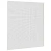 Magnetická okenná sieťka proti hmyzu biela 130x150 cm Náhľad obrázku produktu 1