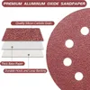 105 Stück Schleifpapier 125mm Klett, Schleifscheiben 8 Loch Produktbild-Vorschau 4