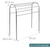 Portasciugamani Relaxdays, L x P x A: 81,5 x 78 x 29,5 cm, Anteprima dell’immagine prodotto 4
