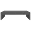 Design Möbel Gartenhocker Grau 120x80 cm Massivholz Kiefer Produktbild-Vorschau 4