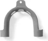 A gray universal hose holder for washing machines, dishwashers, and dryers. Produktbild-Vorschau