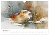 Capybara - die Kunst des gelassenen Daseins (Wandkalender Produktbild-Vorschau 13