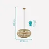 Hanglamp Amsfield 38cm Productafbeelding-voorbeeld 7