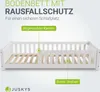 Juskys Kinderbett Naya 90x200 cm mit Matratze, Produktbild-Vorschau 4