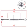 Dritter Punkt für Traktor 485-715 mm M30x3,5 Kat. 1 a 2 Produktbild-Vorschau 2